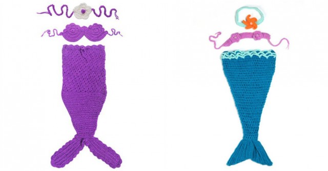 Baby Mermaid Costume 6