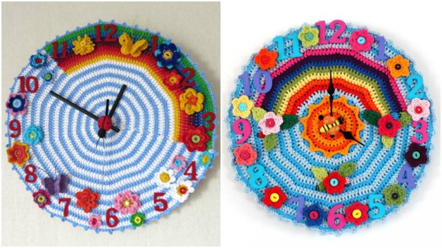 Crochet Clock