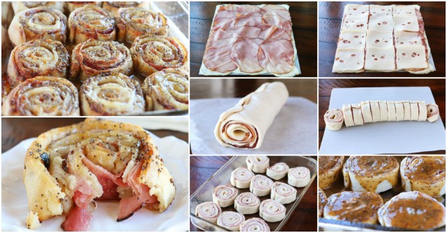 Ham And Cheese Rolls Recipe 1