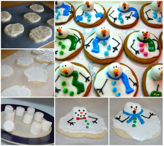 Melted Snowman Cookies 2