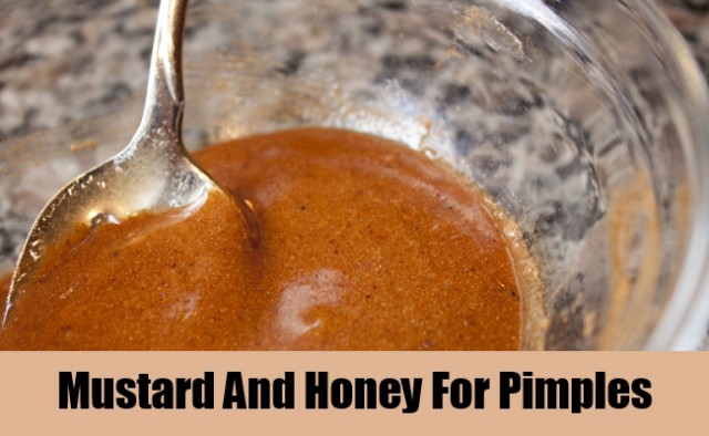 Mustard-And-Honey-For-Pimples