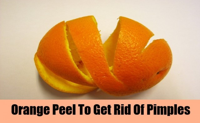 Orange-Peel-To-Rid-Of-Pimples