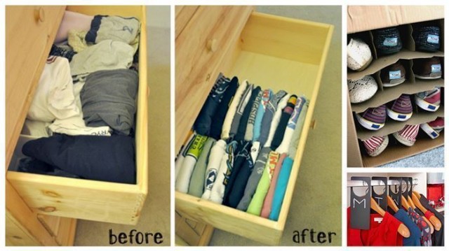 Creative Ways To Organize Your Closet And Drawers