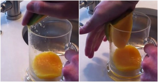 How To Peel A Mango