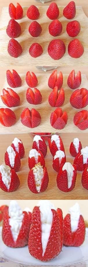 Cream Strawberries