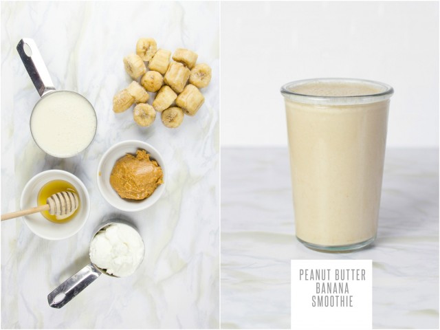 Peanut Butter Banana Smoothie
