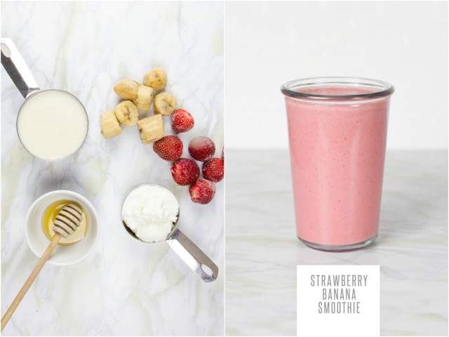 Strawberry Banana Smoothie