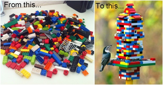 Lego Bird Feeder