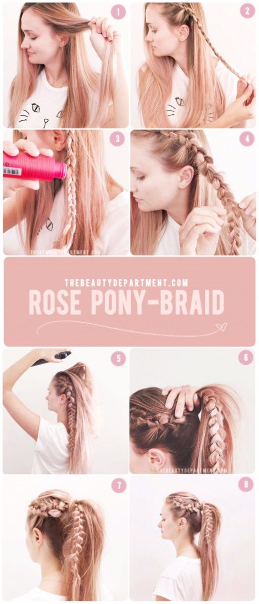 Rose Pony Tails