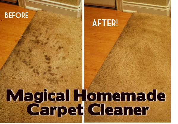 Magical Homemade Carpet Cleaner
