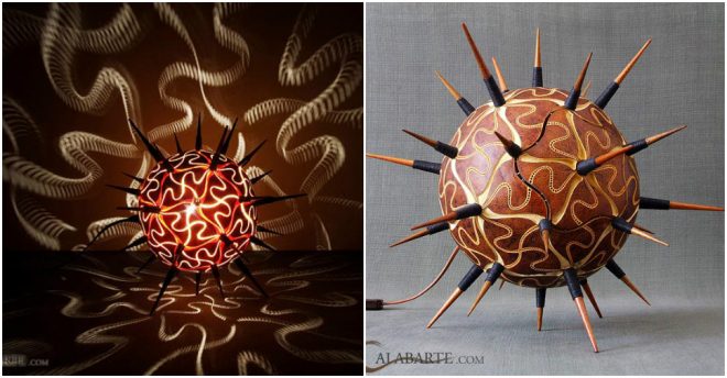 Exotic Gourd Lamps 3