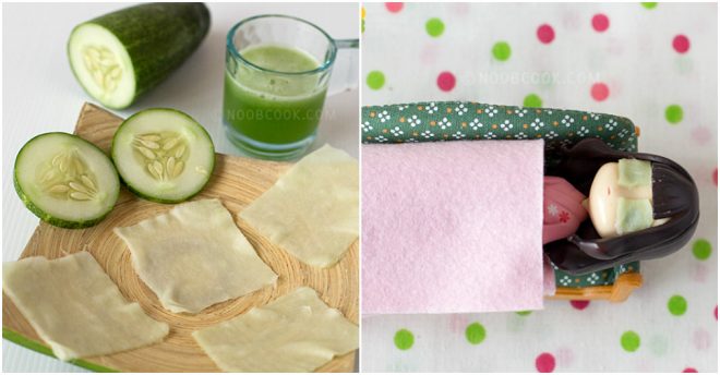 DIY Cucumber Eye Mask Recipe