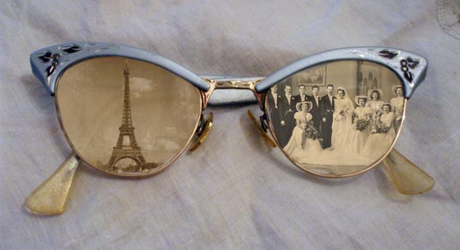 How To Turn A Pair Of Glasses Into Photo Frames