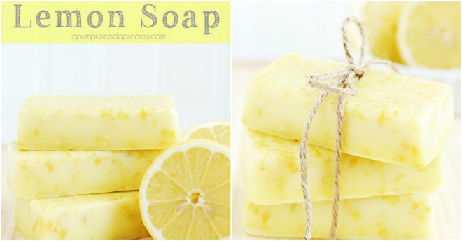 How To Make Lemon Soap