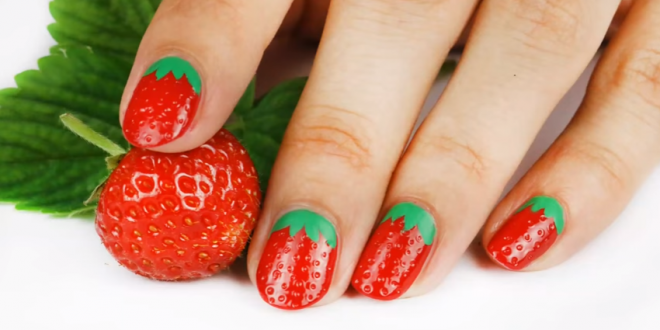 how-to-make-3d-strawberry-nail-art-2