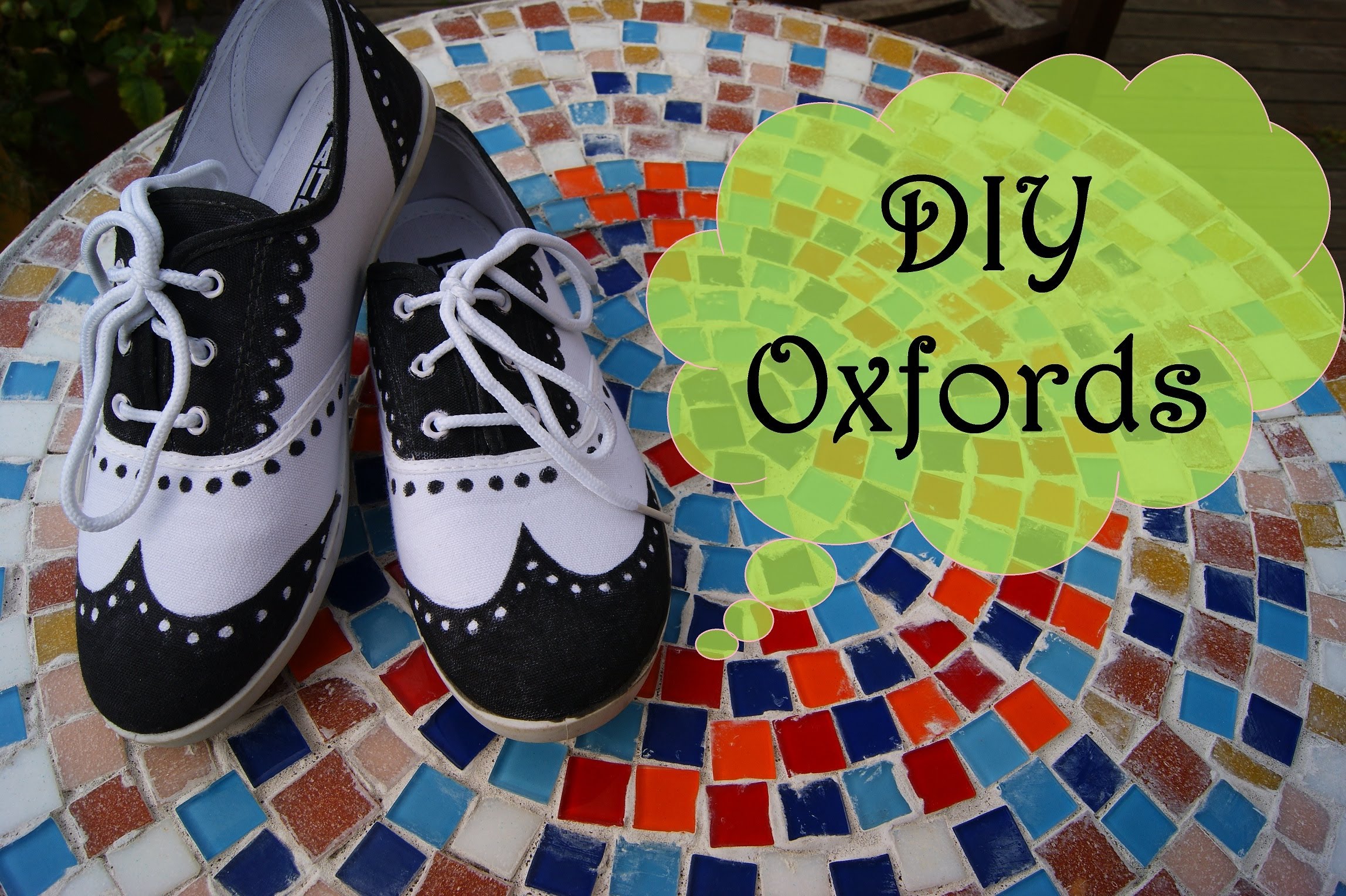 painted tennis shoes