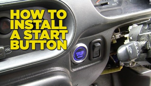 How to Install A Start Button to your car step by step DIY ... 06 scion tc stereo wiring diagram 