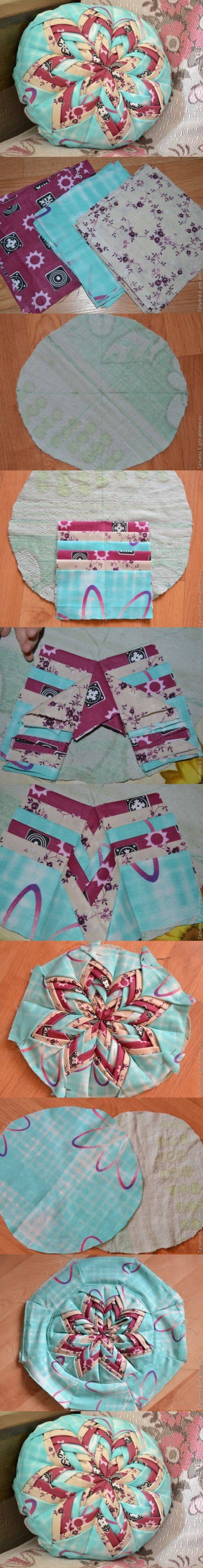 How to sew Decorative Pillows step by step DIY tutorial instructions