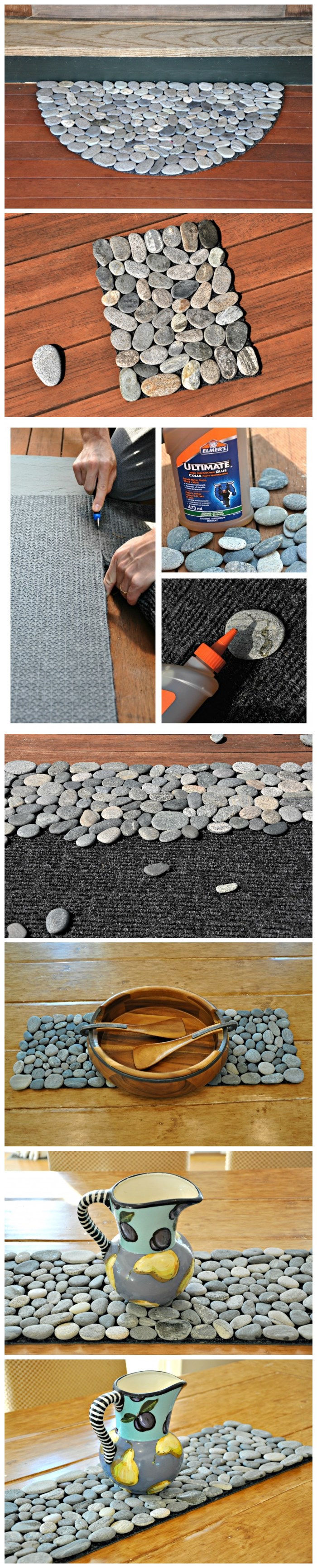 How To Make Awesome Stone Doormat How To Instructions