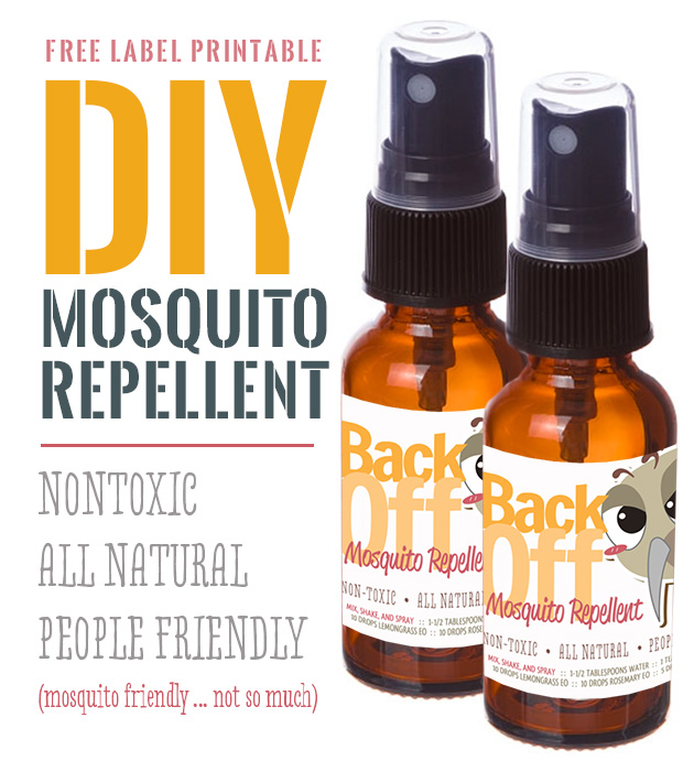 Nontoxic, All natural, People Friendly Homemade Mosquito Repellent