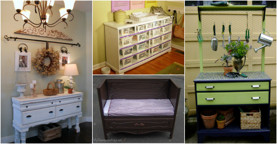 Creative Ways To Repurpose A Dresser How To Instructions