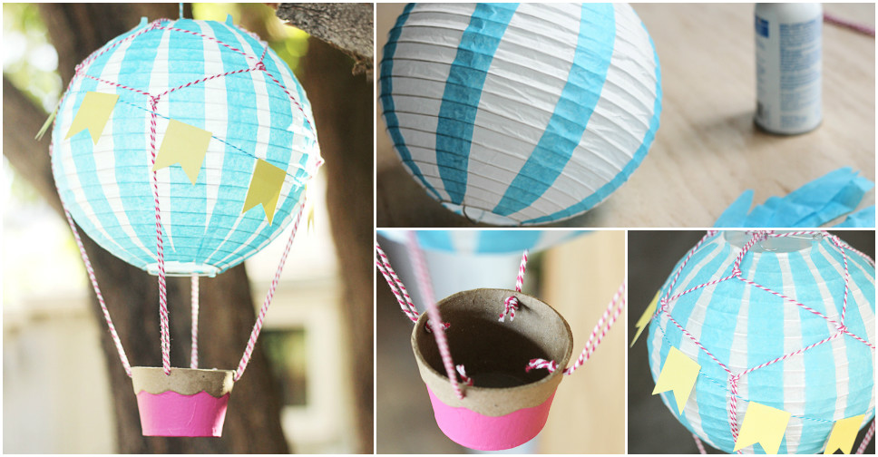 Ho To Make A Crafty Hot Air Balloon How To Instructions